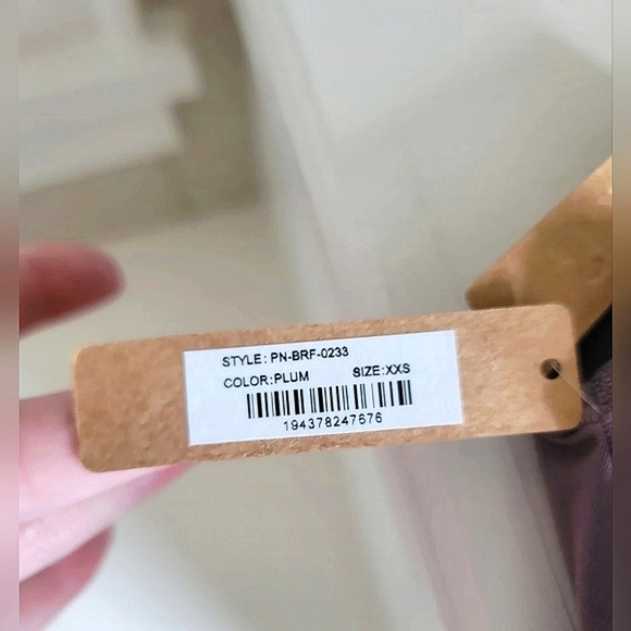 Skims XXS Fits Everybody Full Brief in Plum - Picture 4 of 4